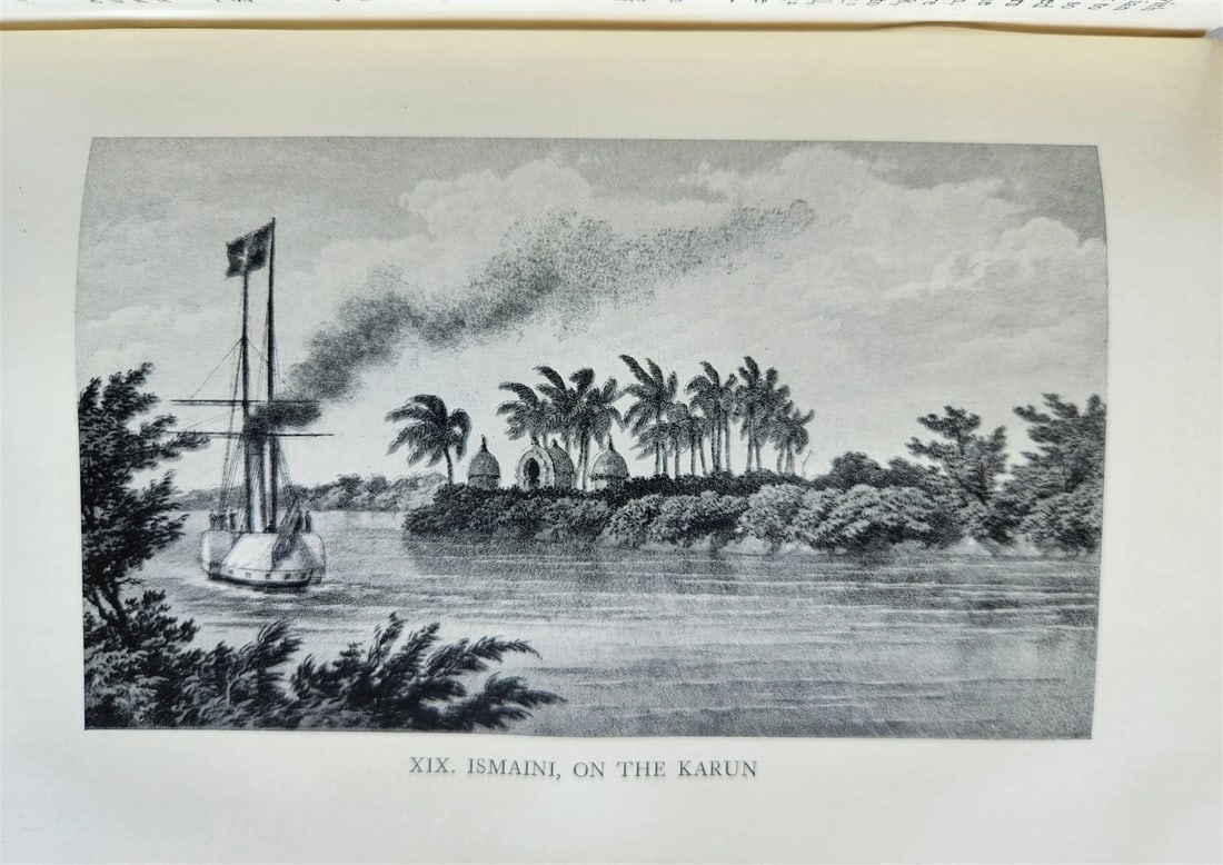 1928 THE PERSIAN GULF by ARNOLD WILSON antique - 10