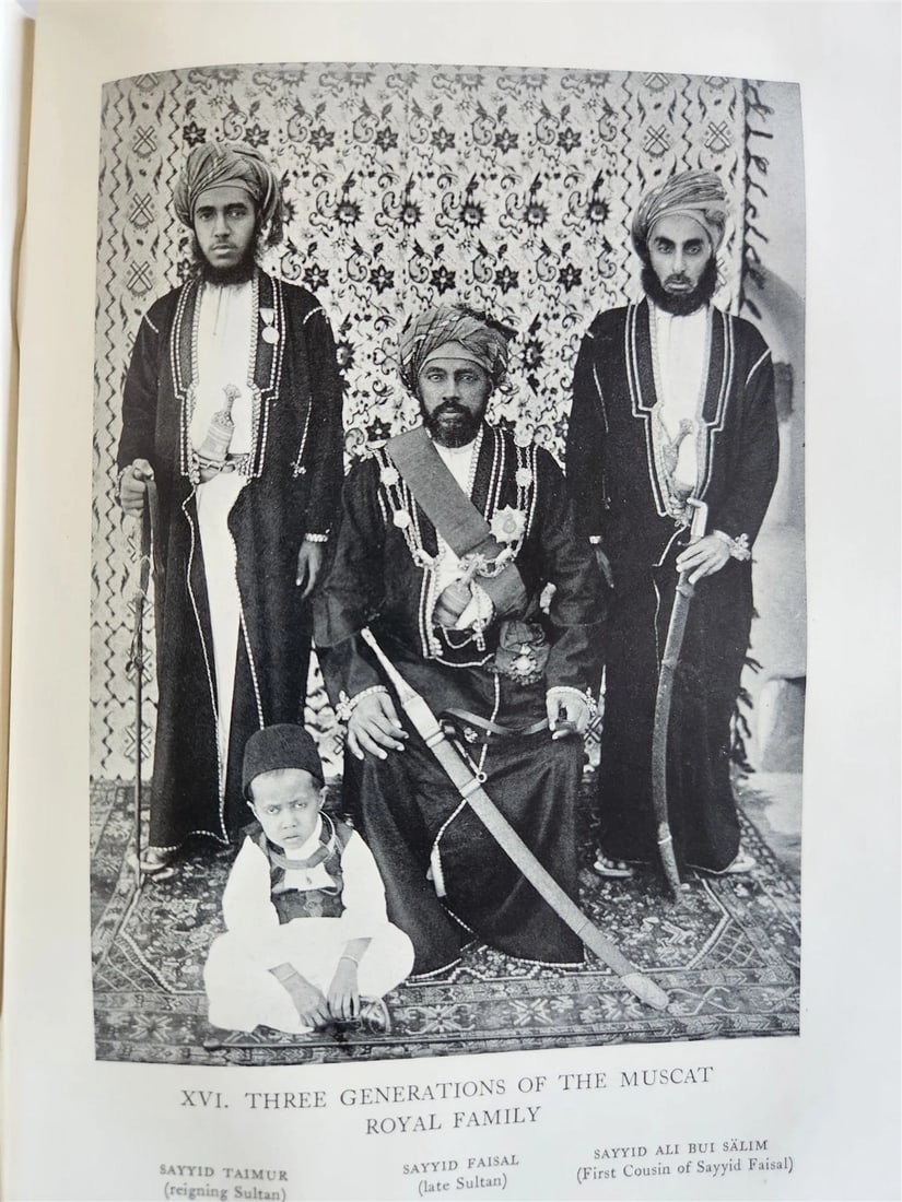 1928 THE PERSIAN GULF by ARNOLD WILSON antique - 12