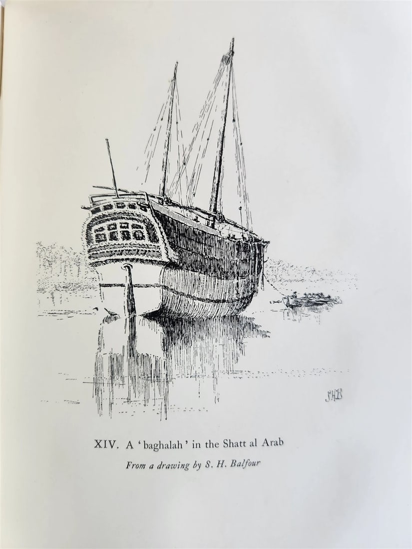 1928 THE PERSIAN GULF by ARNOLD WILSON antique - 14