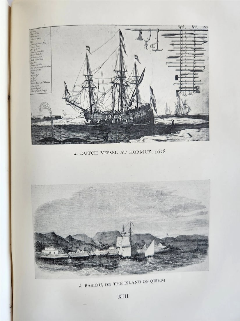 1928 THE PERSIAN GULF by ARNOLD WILSON antique - 15