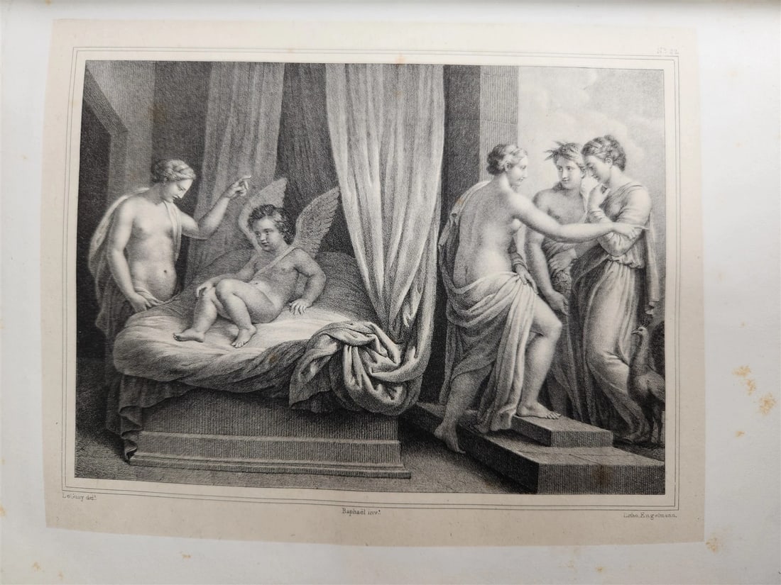 1825 Les Amours de Psyche et de Cupidon ILLUSTRATED w/29 ENGRAVINGS antique - 11