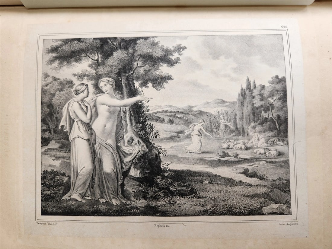 1825 Les Amours de Psyche et de Cupidon ILLUSTRATED w/29 ENGRAVINGS antique - 12
