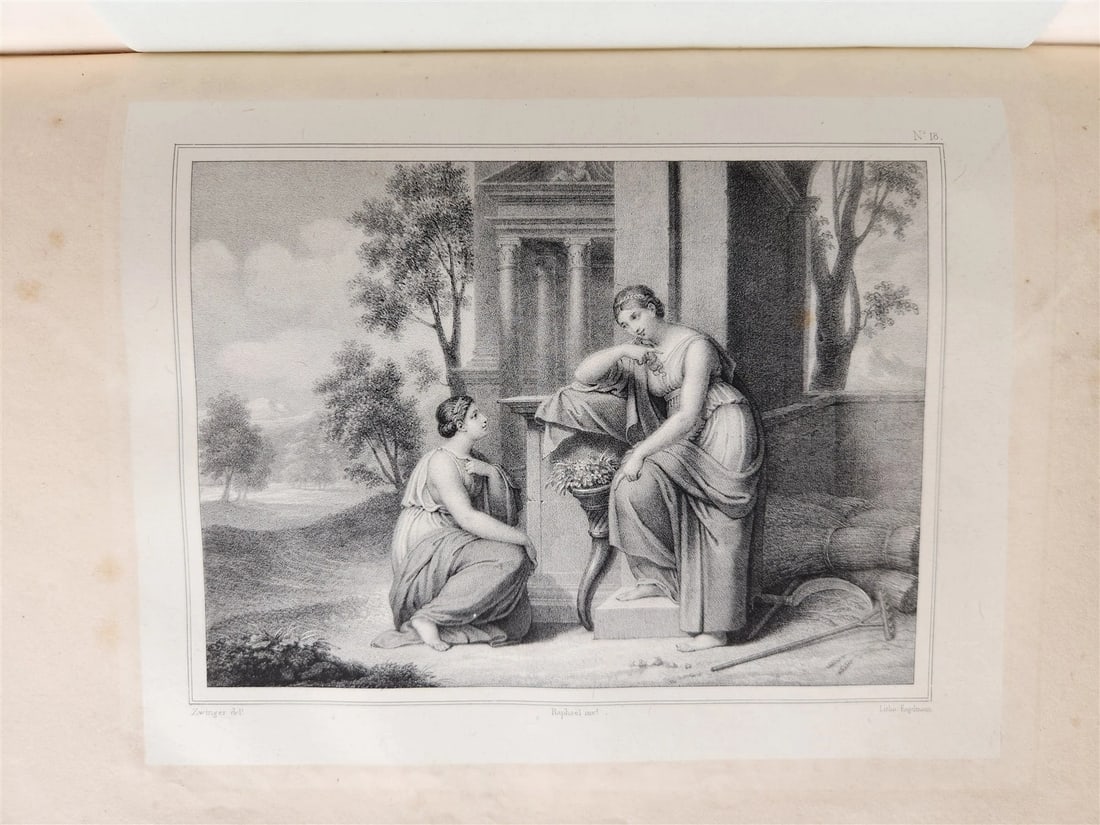 1825 Les Amours de Psyche et de Cupidon ILLUSTRATED w/29 ENGRAVINGS antique - 15