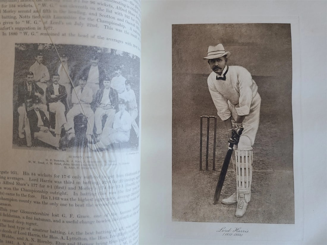 BRITISH SPORTS & SPORTSMEN antique CRICKET & FOOTBALL ILLUSTRATED MASSIVE FOLIO - 7
