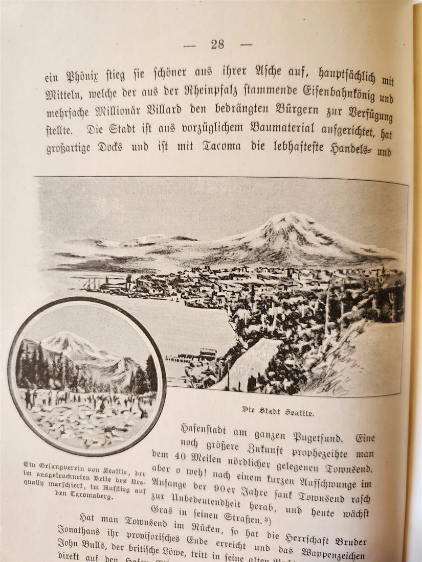 1897 Auf nach ALASKA by J. Moller antique ILLUSTRATED in GERMAN - 20