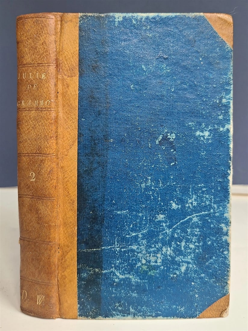 1788 JULIE de GRAMMONT in FRENCH antique VOL. II - 2