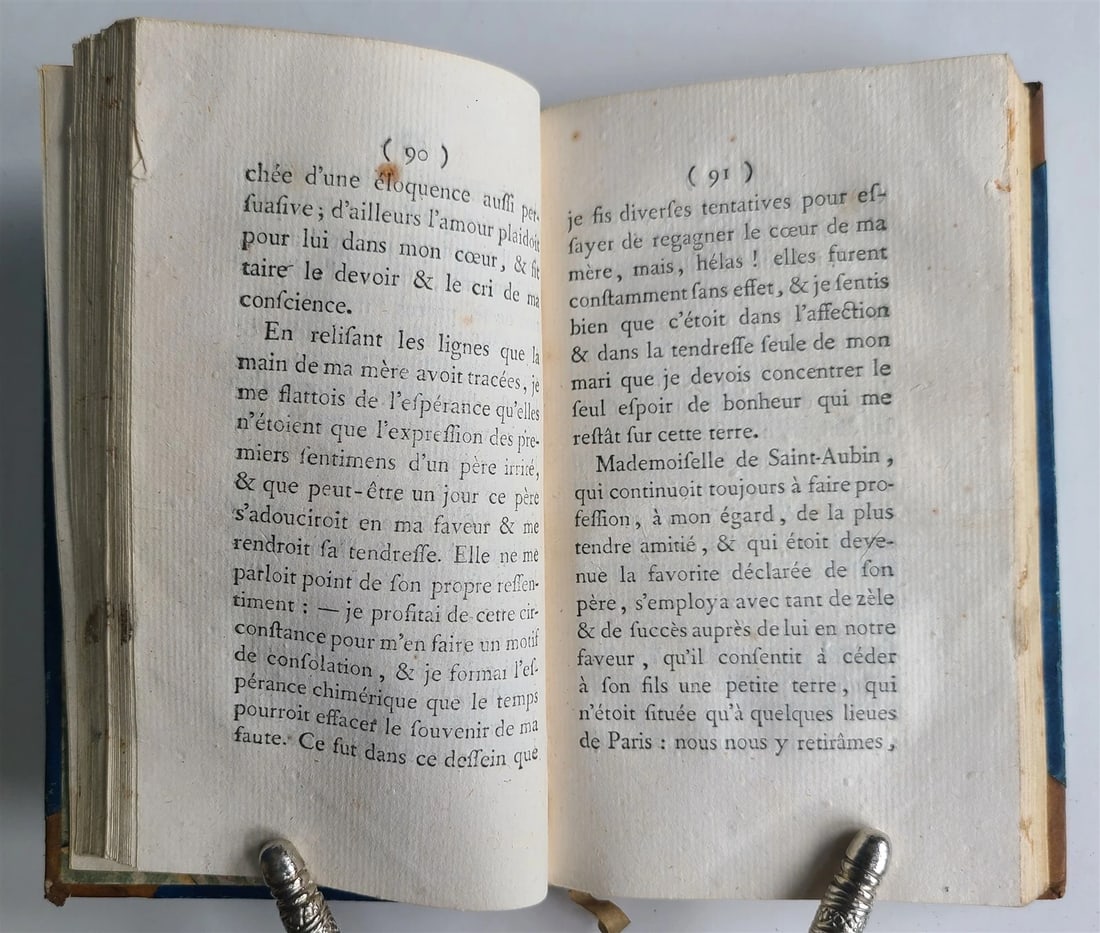 1788 JULIE de GRAMMONT in FRENCH antique VOL. II - 5