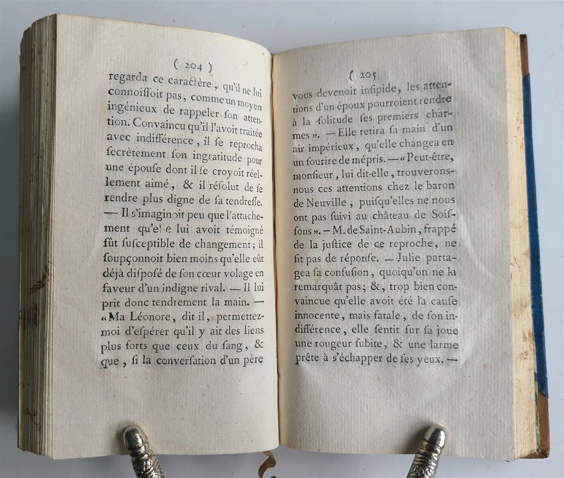 1788 JULIE de GRAMMONT in FRENCH antique VOL. II - 6
