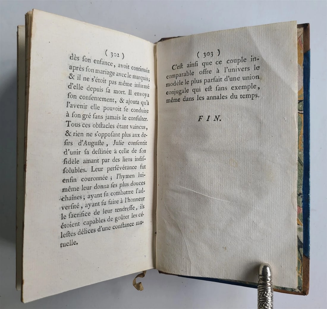 1788 JULIE de GRAMMONT in FRENCH antique VOL. II - 7
