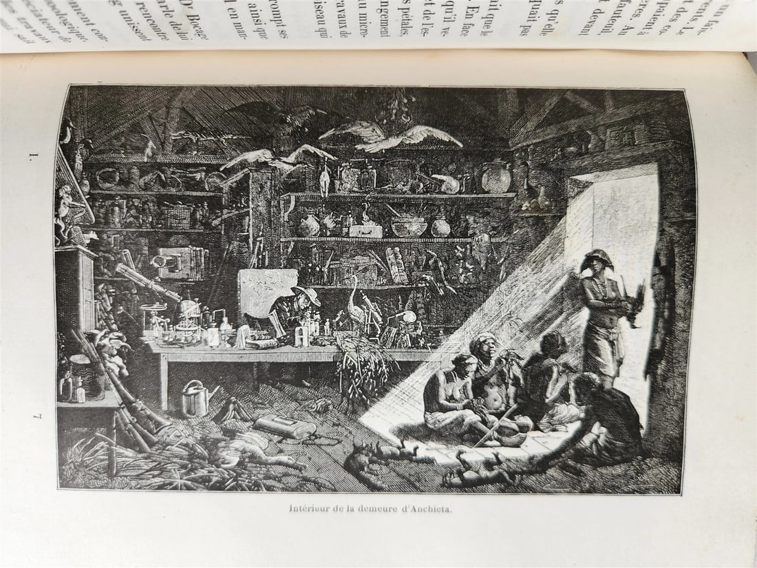 1881 AFRICA TRAVELS by SERPA PINTO 2 ILLUSTRATED VOLUMES in FRENCH antique - 17