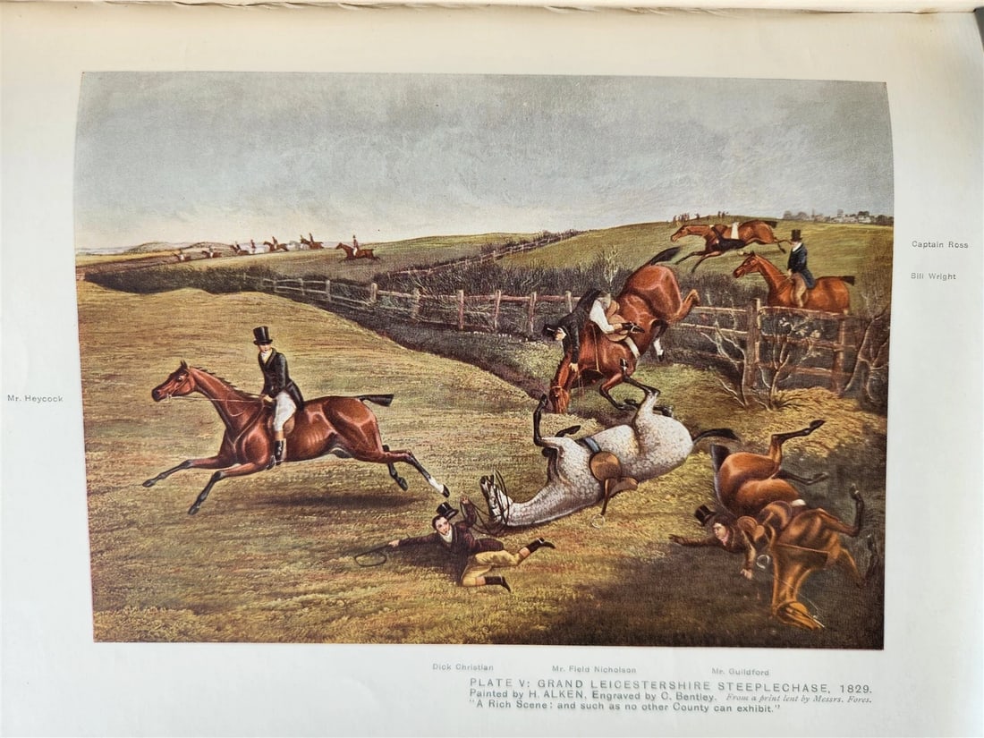 1922 BRITISH SPORTING ARTISTS antique ILLUSTRATED - 10