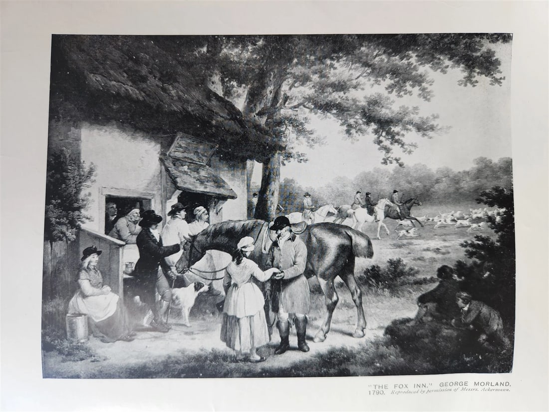 1922 BRITISH SPORTING ARTISTS antique ILLUSTRATED - 20