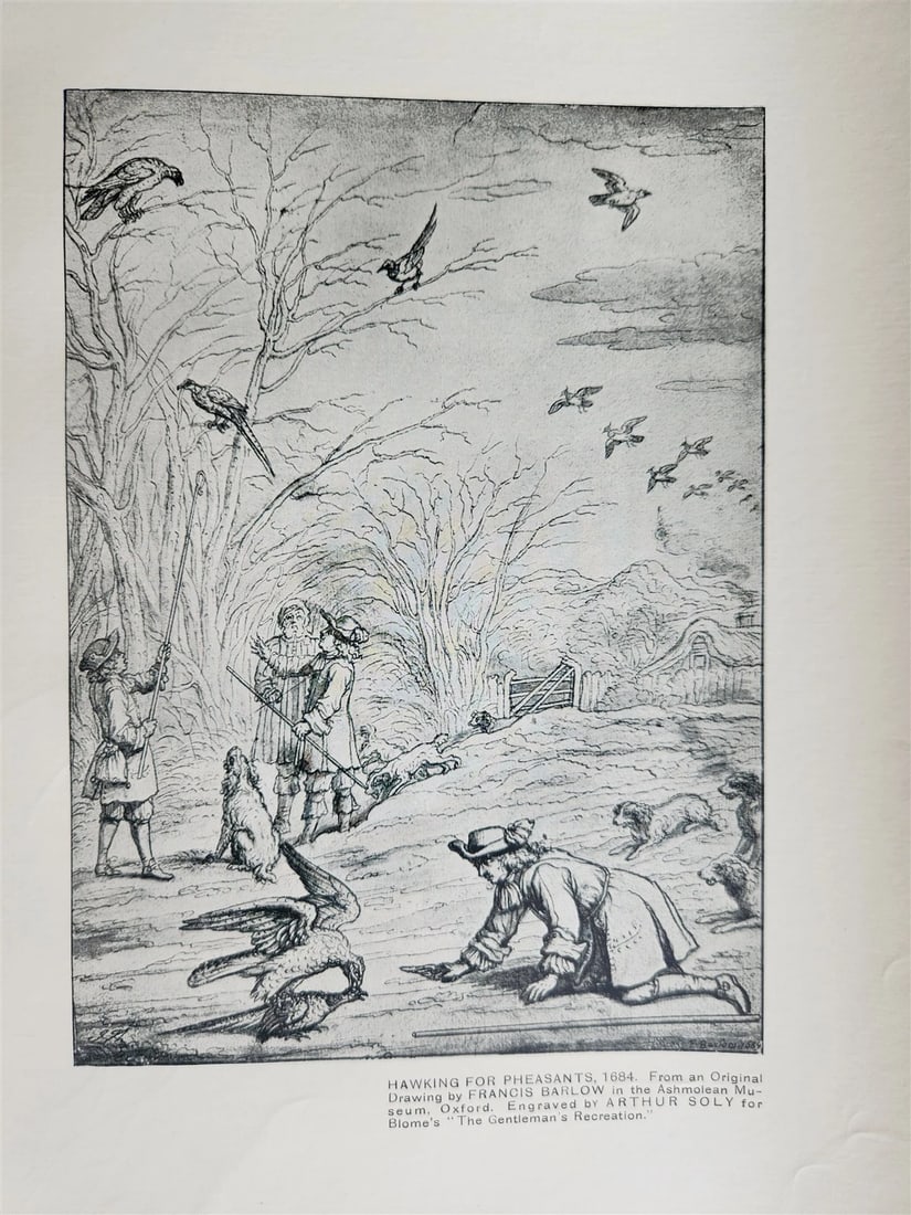 1922 BRITISH SPORTING ARTISTS antique ILLUSTRATED - 3