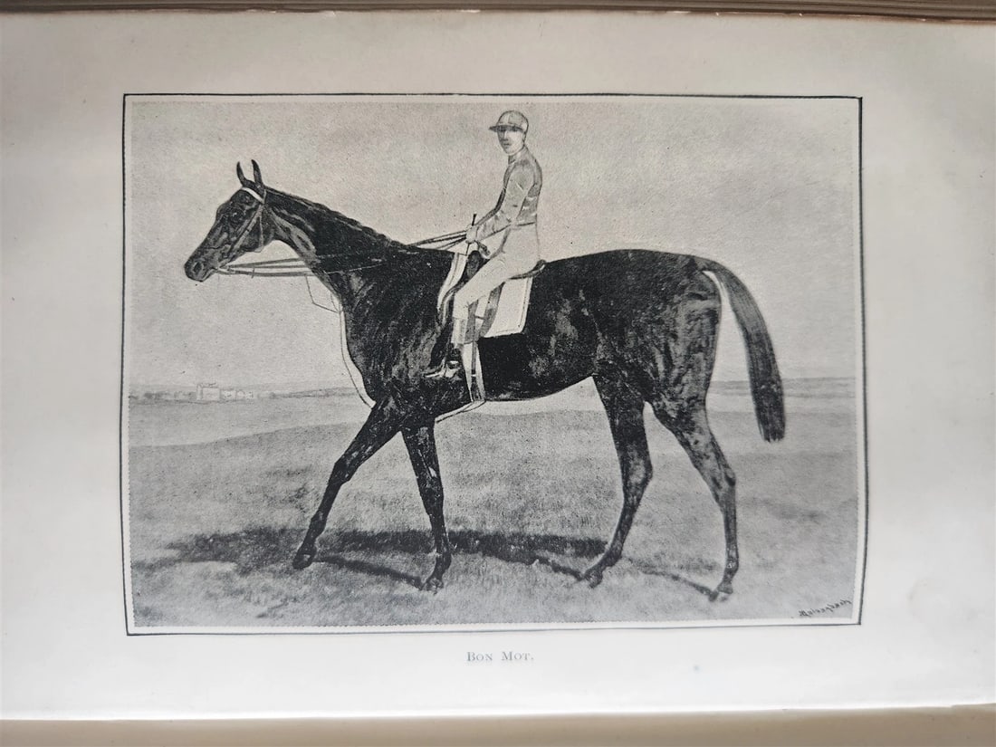 1889 IN THE NORTH COUNTREE ANNALS of HORSE HOUND & HERD antique ILLUSTRATED - 11