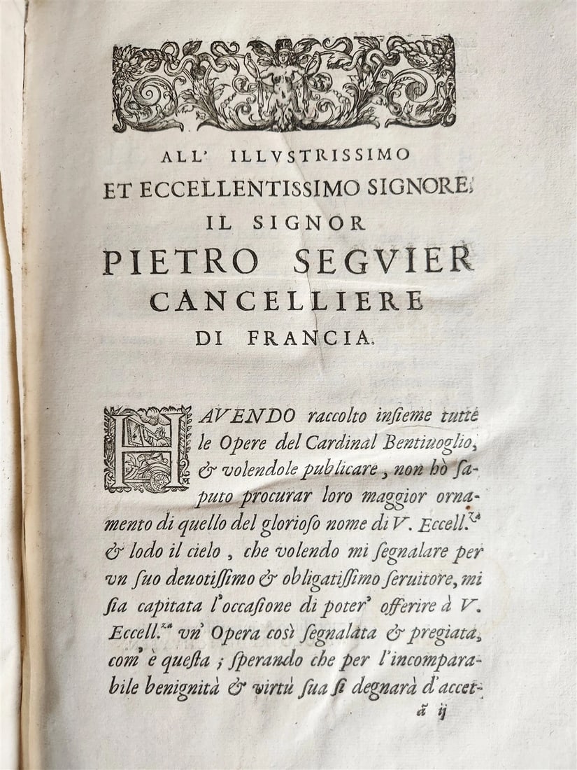 1645 HISTORY of FLANDERS & FRANCE antique VELLUM BOUND FOLIO - 6
