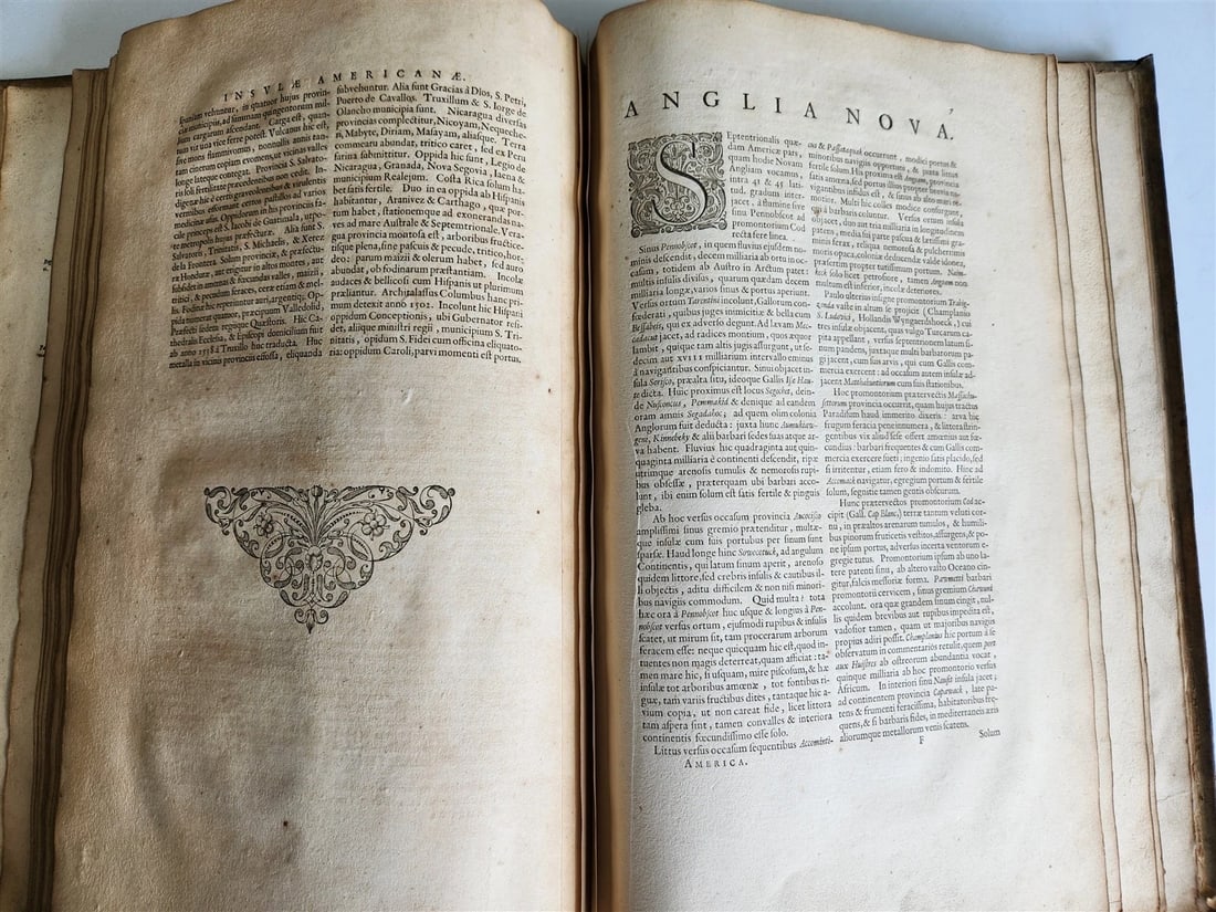 1640 THEATRUM ORBIS TERRARUM SIVE ATLAS by JOAN BLAEU antique VELLUM BINDING - 10