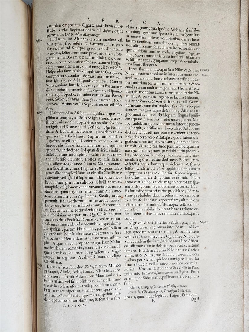 1640 THEATRUM ORBIS TERRARUM SIVE ATLAS by JOAN BLAEU antique VELLUM BINDING - 16