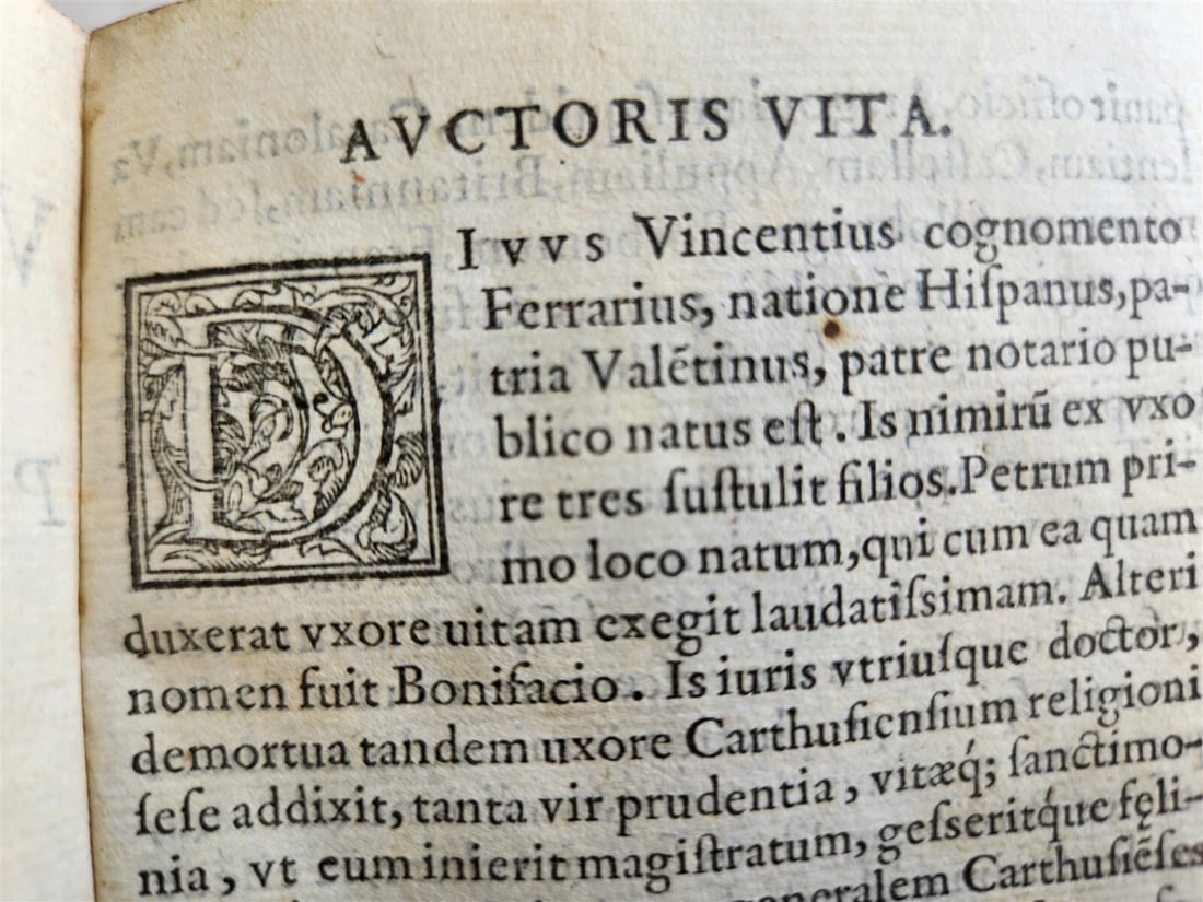 1573 SERMONS by San Vincenzo Ferrreri 2 VOLUMES antique 16th CENTURY in LATIN - 6