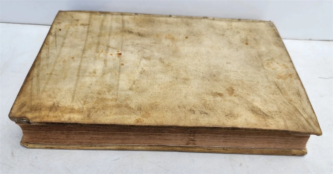 1712 METEOROLOGIA illustrated w/ 83 ENGRAVINGS antique in GERMAN VELLUM FOLIO - 7