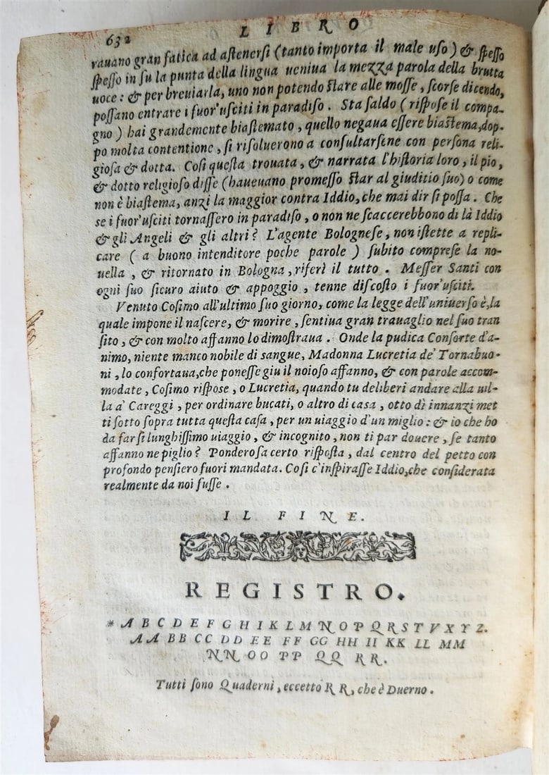 1566 PLUTARCH antique 16th CENTURY in ITALIAN Apoftemmi di Plutarco - 15