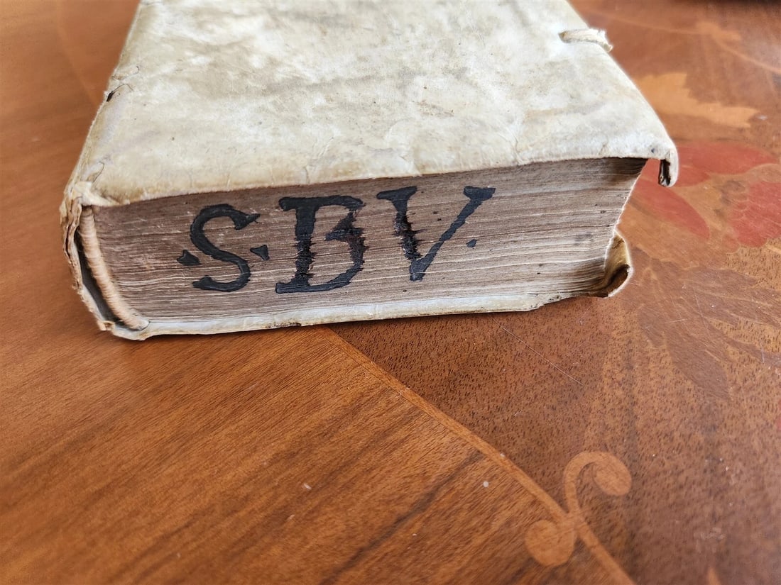 1550 ESPOSITIONE SOPRA IL CREDO by Domenico Cavalca Antique in ITALIAN vellum - 4