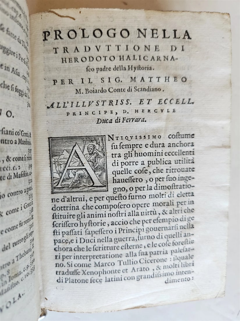 1565 HERODOT HISTORY GREECE & PERSIA WAR antique DELLE GUERRE DE GRECI et PERSI - 10