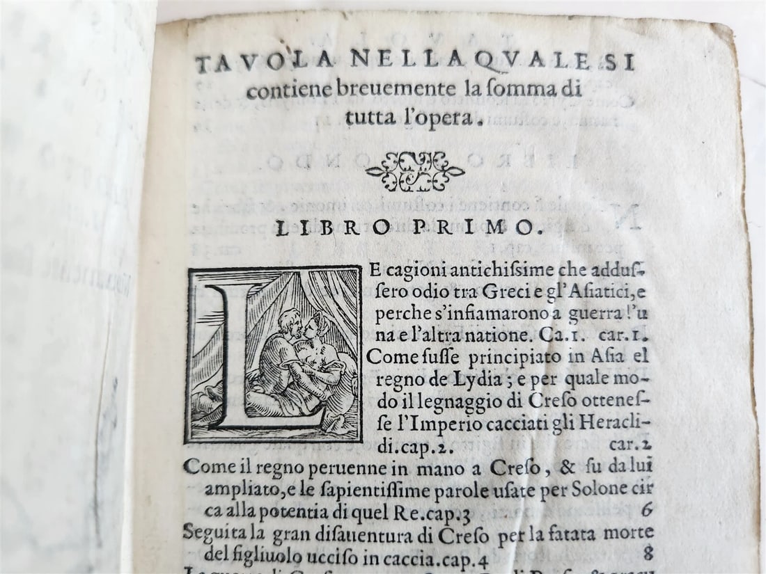 1565 HERODOT HISTORY GREECE & PERSIA WAR antique DELLE GUERRE DE GRECI et PERSI - 3