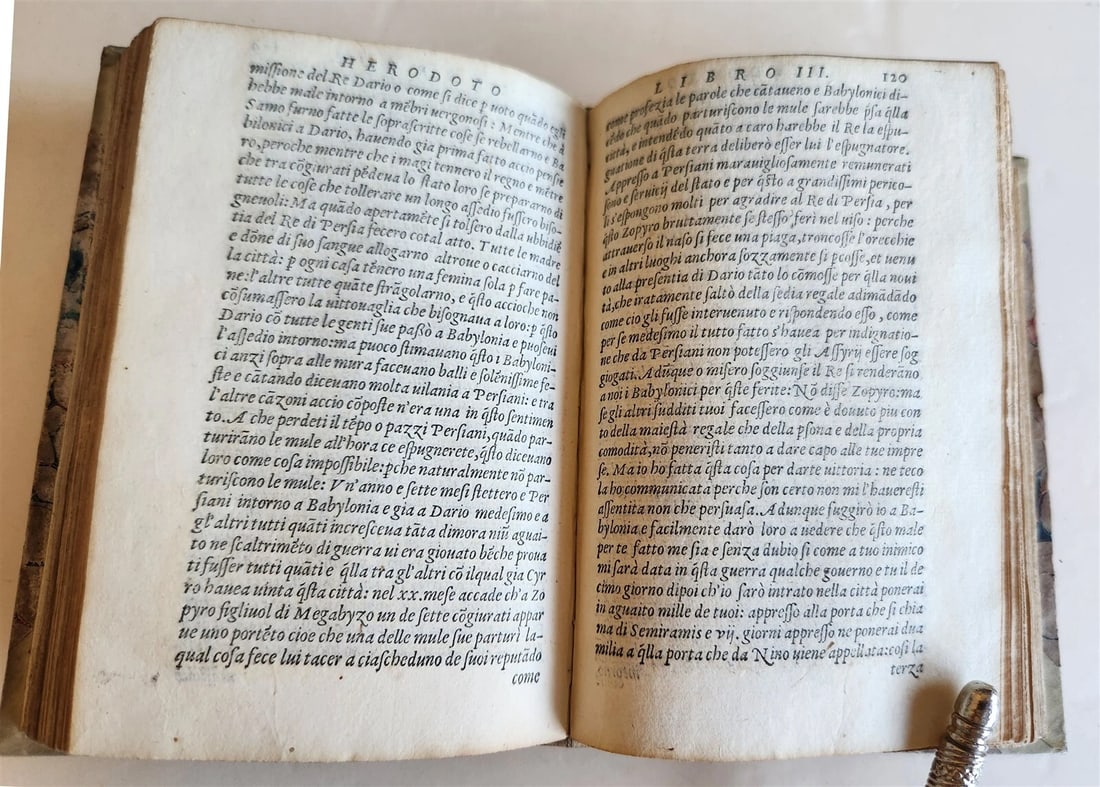 1565 HERODOT HISTORY GREECE & PERSIA WAR antique DELLE GUERRE DE GRECI et PERSI - 9