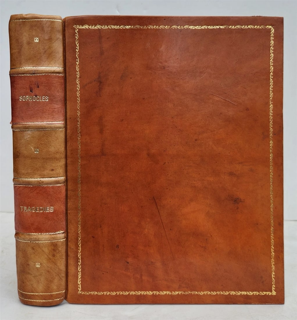 1788 TRAGEDIES of SOPHOCLES antique in ENGLISH - 2