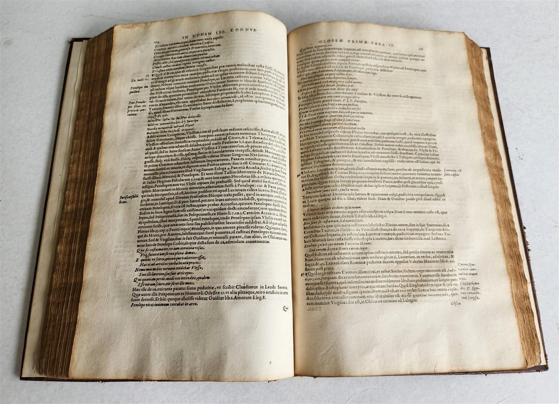 1569 WORK on LAWS of MARRIAGE by Andreas Tiraquellus antique 16th CENTURY FOLIO - 14