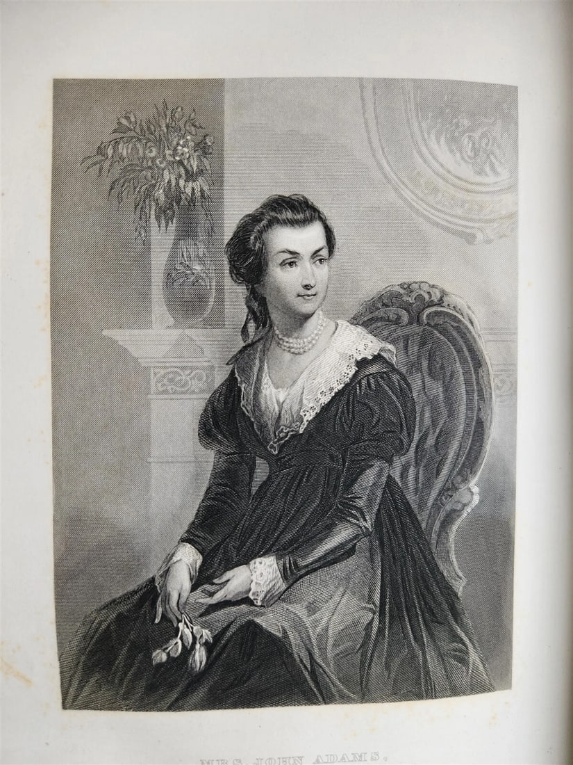 1859 REPUBLICAN COURT AMERICAN SOCIETY by R. GRISWOLD antique WOMEN PORTRAITS - 12