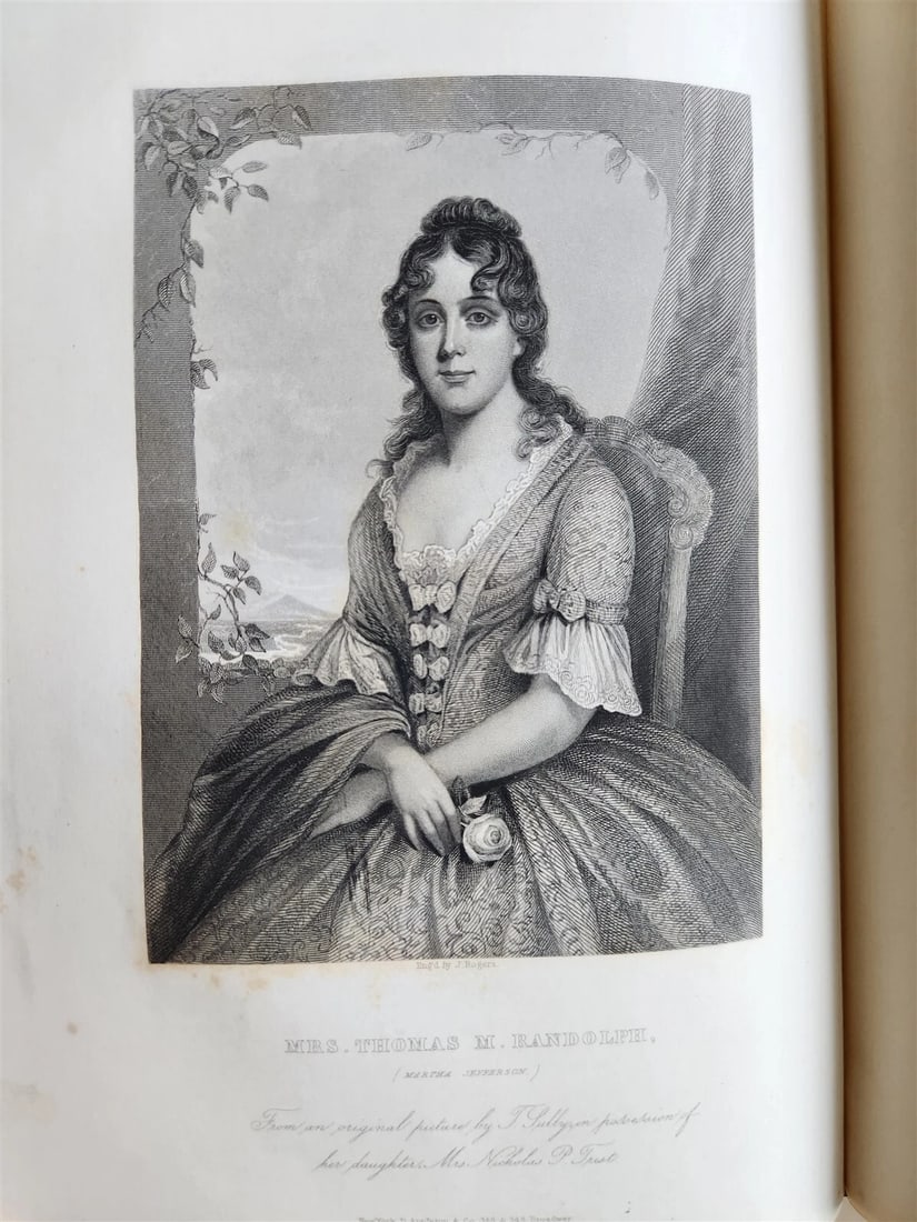 1859 REPUBLICAN COURT AMERICAN SOCIETY by R. GRISWOLD antique WOMEN PORTRAITS - 9