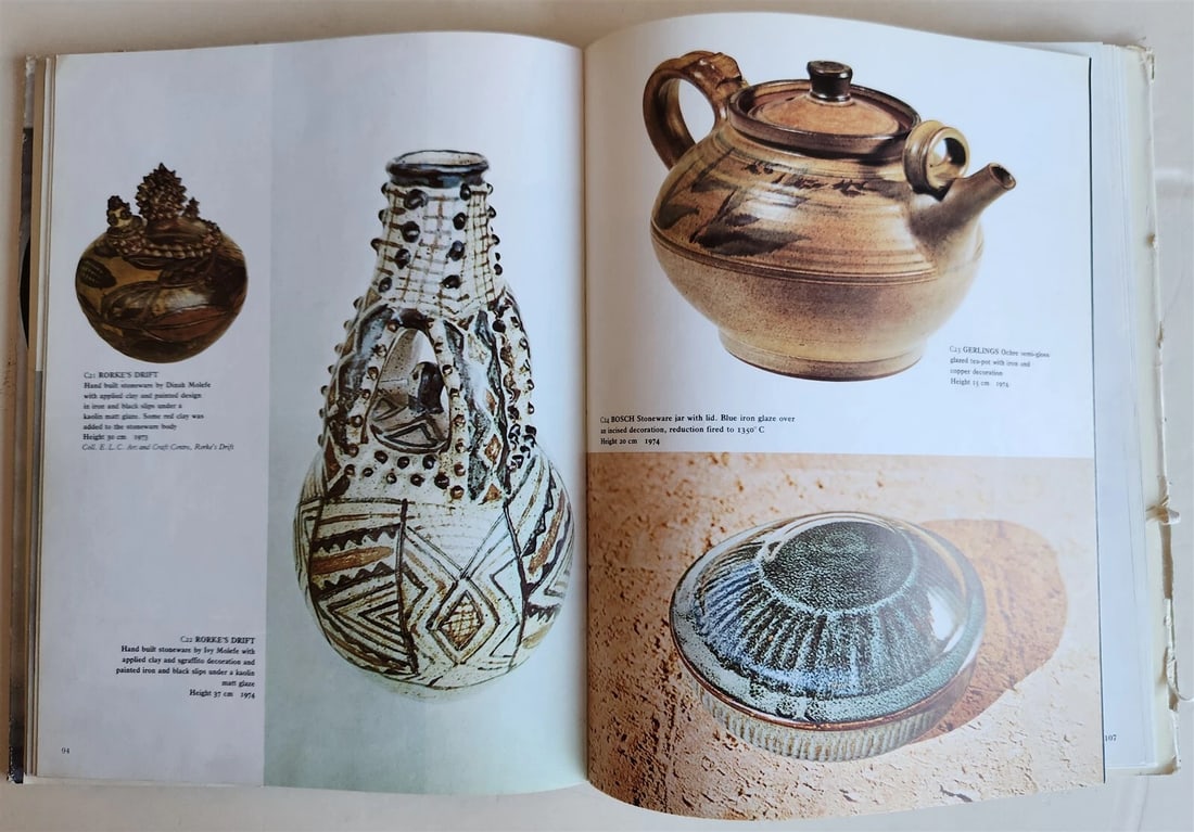 1974 POTTERS OF SOUTHERN AFRICA by C.CLARK & L.WAGNER vintage ILLUSTRATED - 7