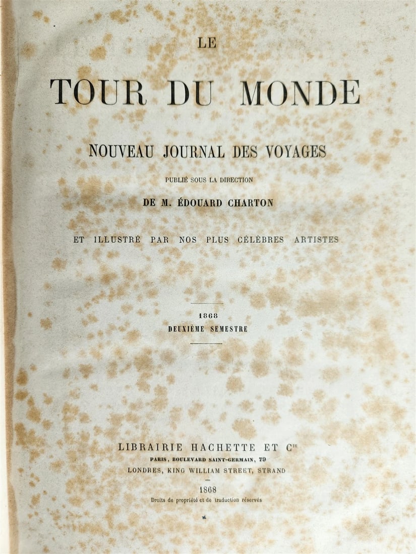 1884 HISTORY of VOYAGES ILLUSTRATED antique NEW CALEDONIA ICELAND JAPAN BRAZIL - 3