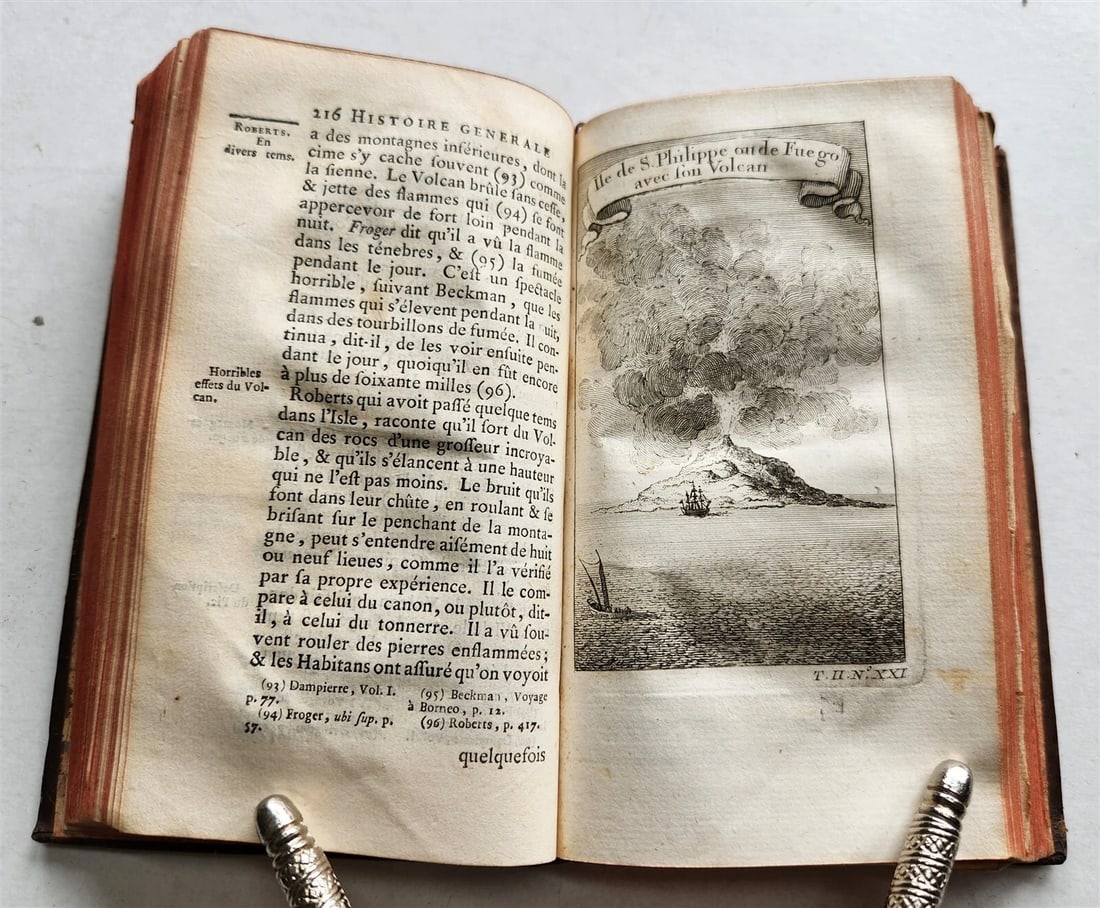 1749 HISTOIRE des VOYAGES antique VOL. 7 illustrated TRAVELS to AFRICA - 8