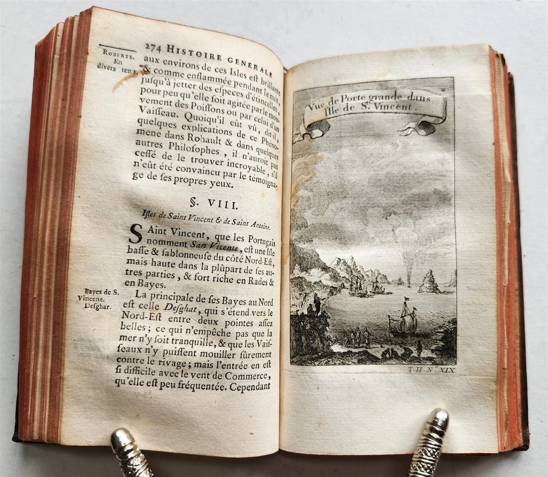 1749 HISTOIRE des VOYAGES antique VOL. 7 illustrated TRAVELS to AFRICA - 9