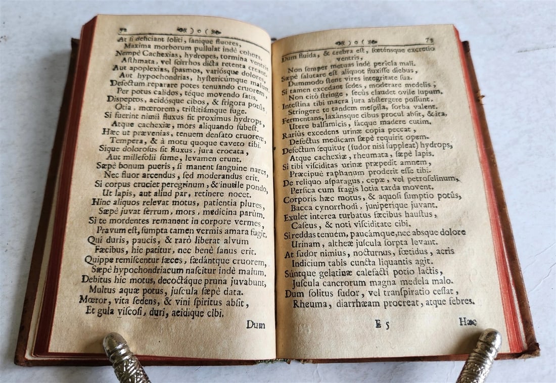 1731 MEDICINA ... diaetaetico-prophylactico antique by F. Habersack - 8