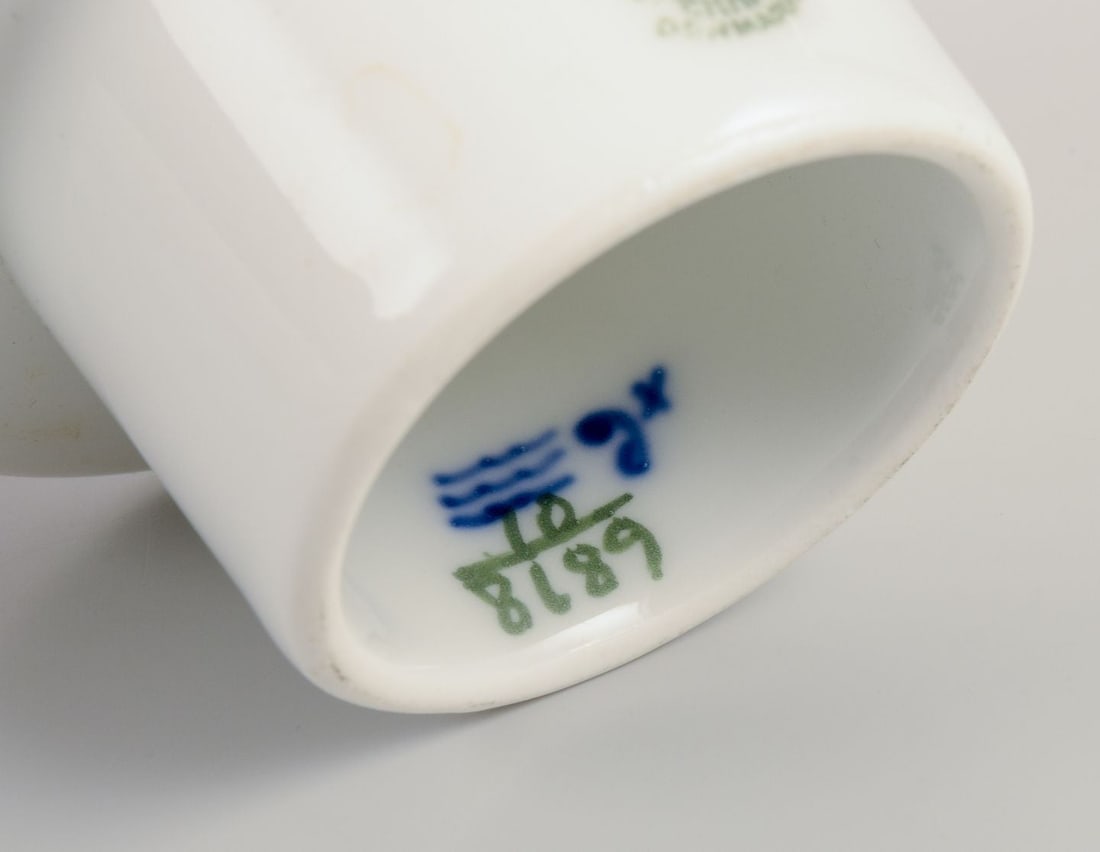 Royal Copenhagen Blue Flower Braided. Coffee Pot. Approx. 1930. - 6