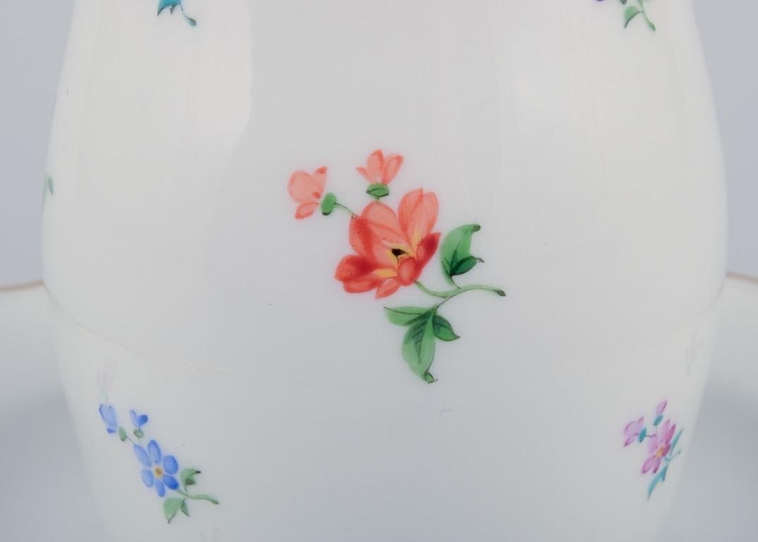 Meissen, Germany, mustard pot with original spoon. Ca. 1920. - 4