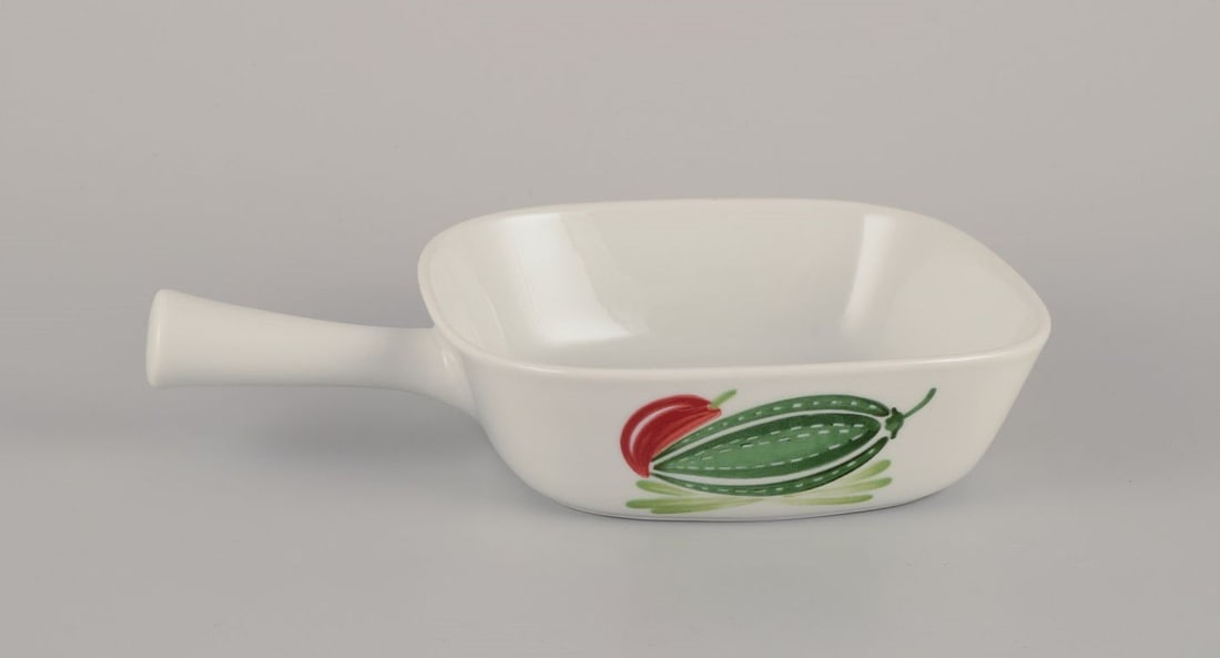 Danild/Lyngby, "Picnic". Two ovenproof dishes with handles. 1960s/1970s. - 4