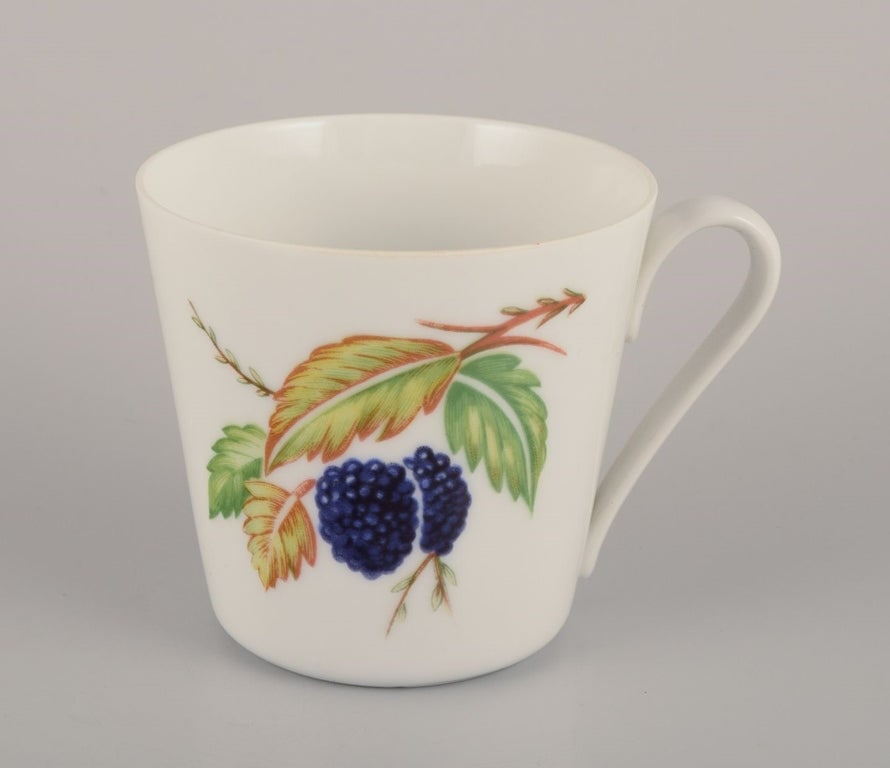 Danild/Lyngby, Denmark. "Picnic". Four porcelain coffee cups. 1960s/1970s. - 4
