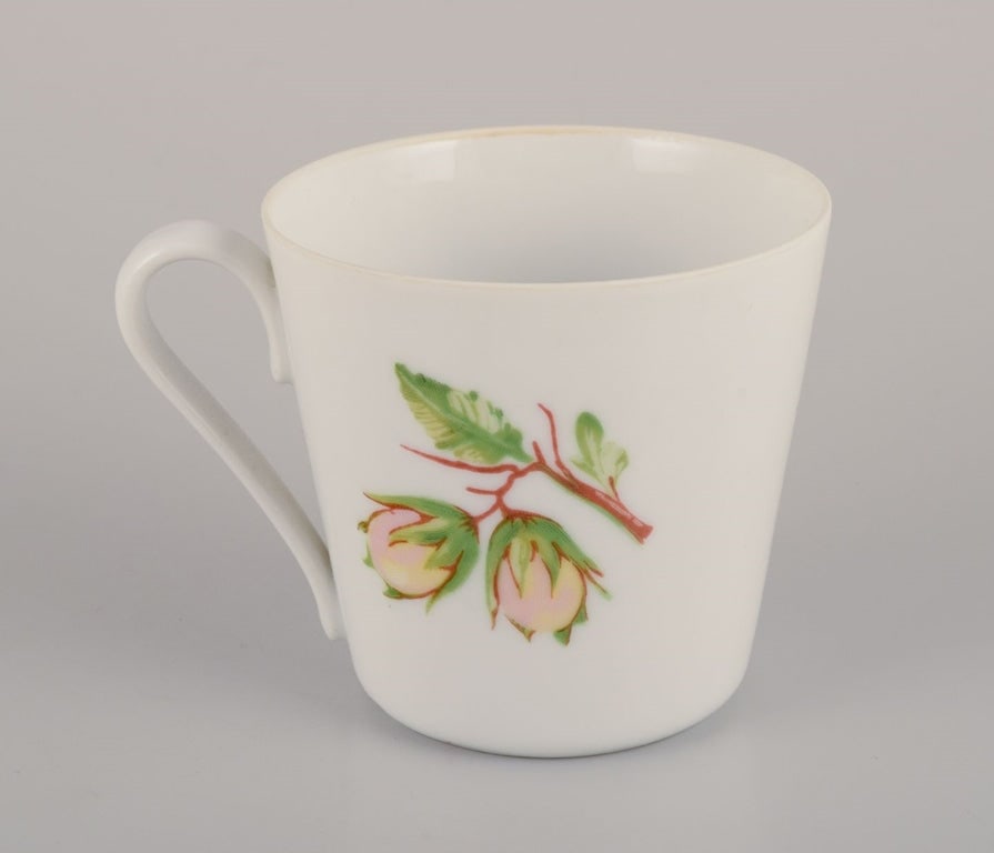 Danild/Lyngby, Denmark. "Picnic". Four porcelain coffee cups. 1960s/1970s. - 5