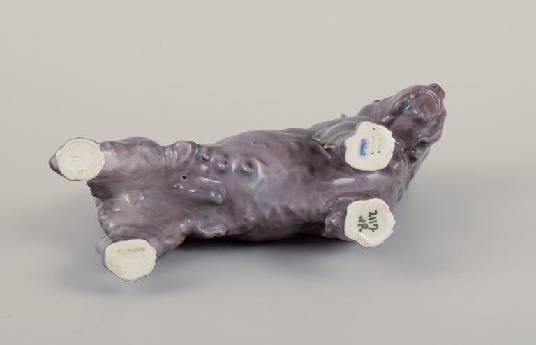 Bing & Grondahll, porcelain figurine of a Scottish Terrier. - 6
