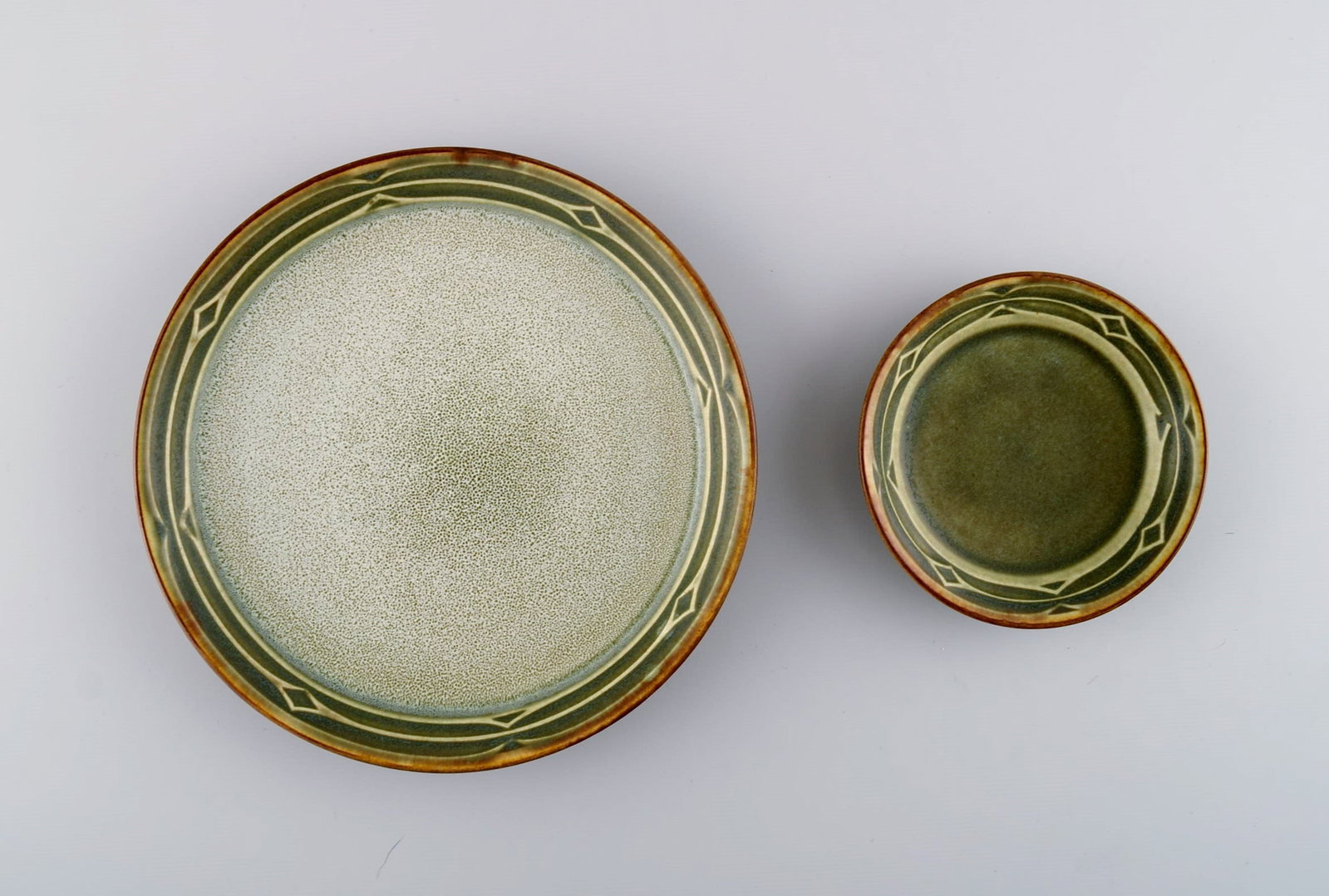 Jens H. Quistgaard (1919-2008) for Bing & Grondahl. 10 parts Rune coffee service in glazed - 5