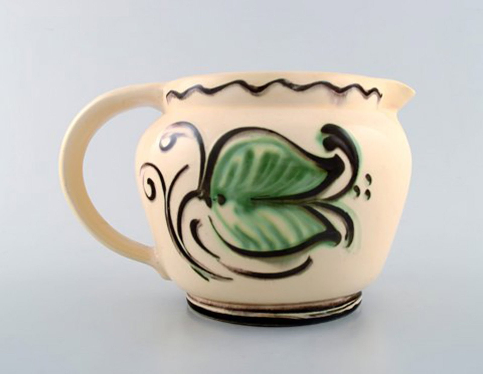 Kahler, Denmark, glazed stoneware jug. - 3