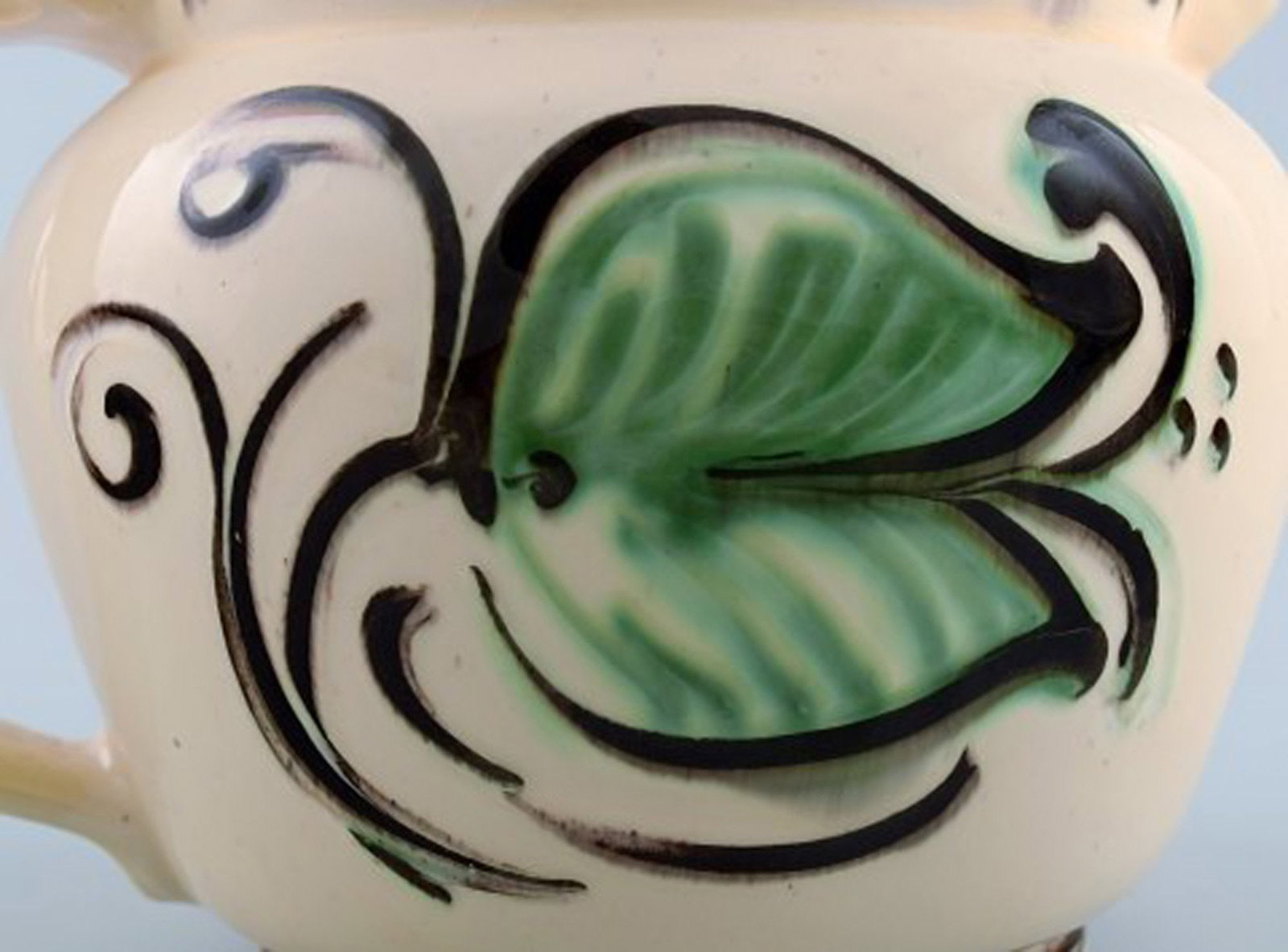 Kahler, Denmark, glazed stoneware jug. - 4