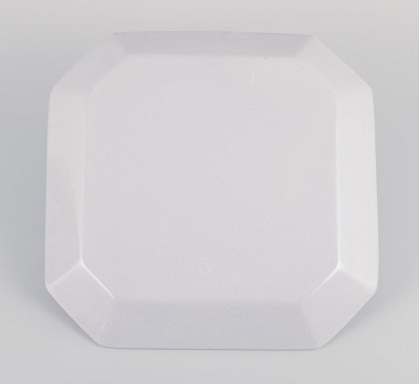 Bjorn Wiinblad, Det Bla Hus, Denmark. Unique octagonal ceramic bowl/wall relief. 1978. - 8