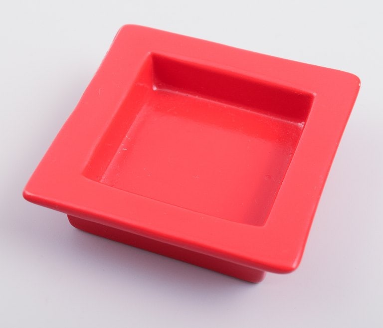 ASA, Germany. A collection of ten small square ceramic bowls. Late 1900s. - 2
