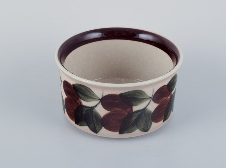 Arabia, Finland, Retro "Raija" sugar bowl and creamer. - 5