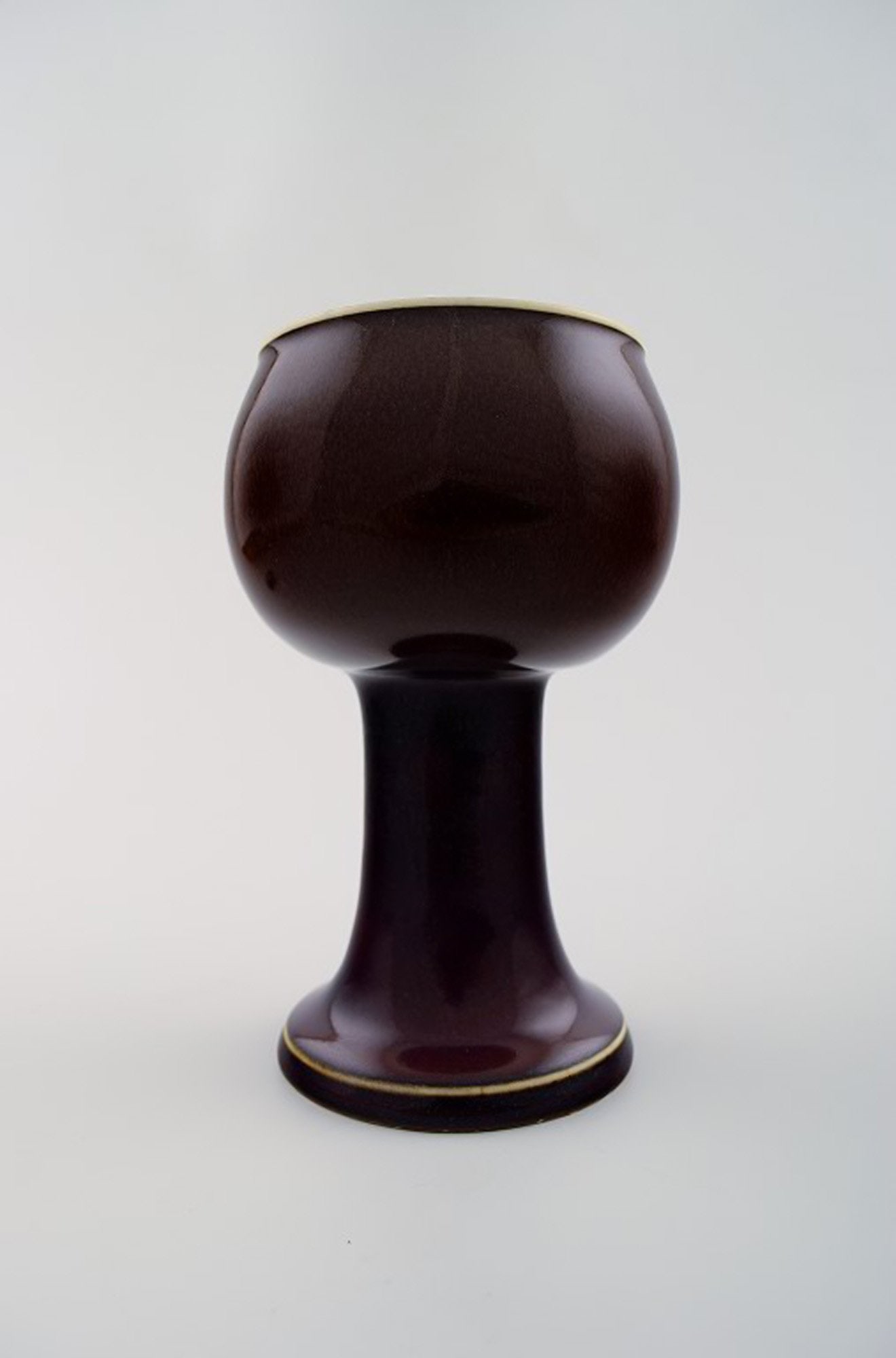 Stig Lindberg (1916-1982), Gustavsberg Studio, art pottery vase. (1 of 5)